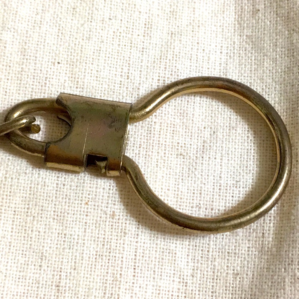 🖤RARE💕design Vintage damascene key ring - Picture 6 of 10